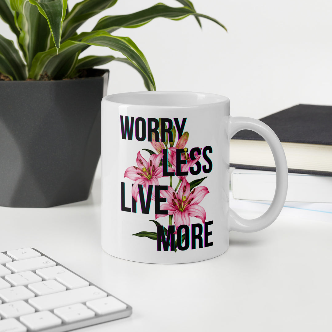 The affirmation mug that promotes self-care and positivity with its inspirational message.