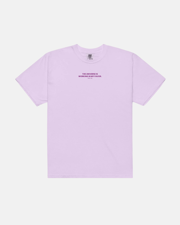 The Universe Is Working In My Favor - Heavyweight T-shirt