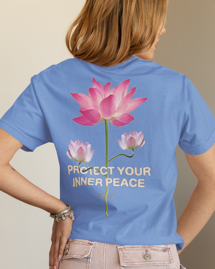 Lotus Flower "Protect Your Inner Peace" - T-shirt