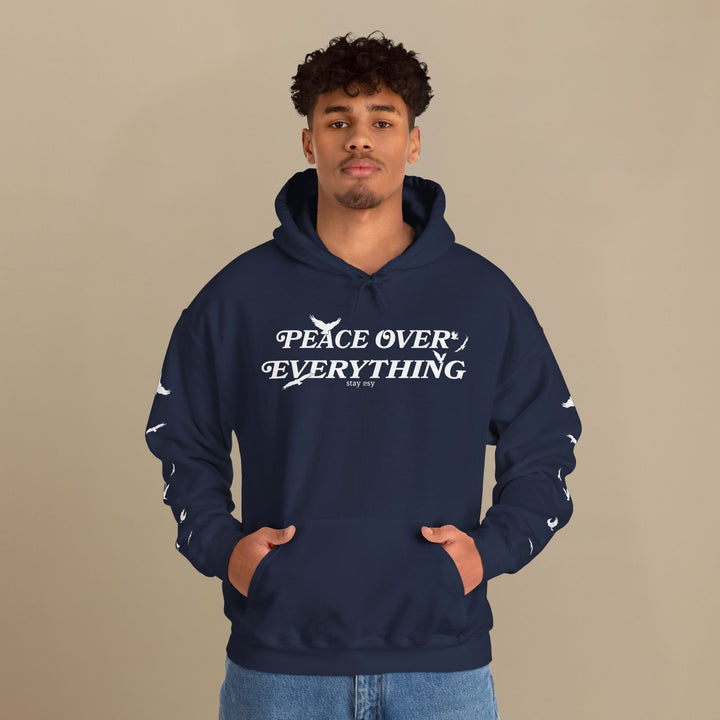 Peace Over Everything - Men's Hoodie
