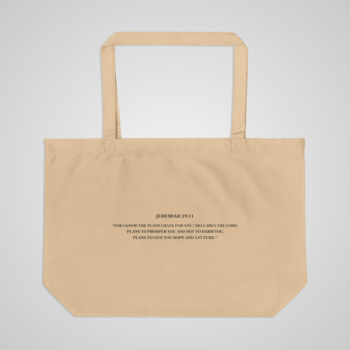 Large Eco Tote — "God&