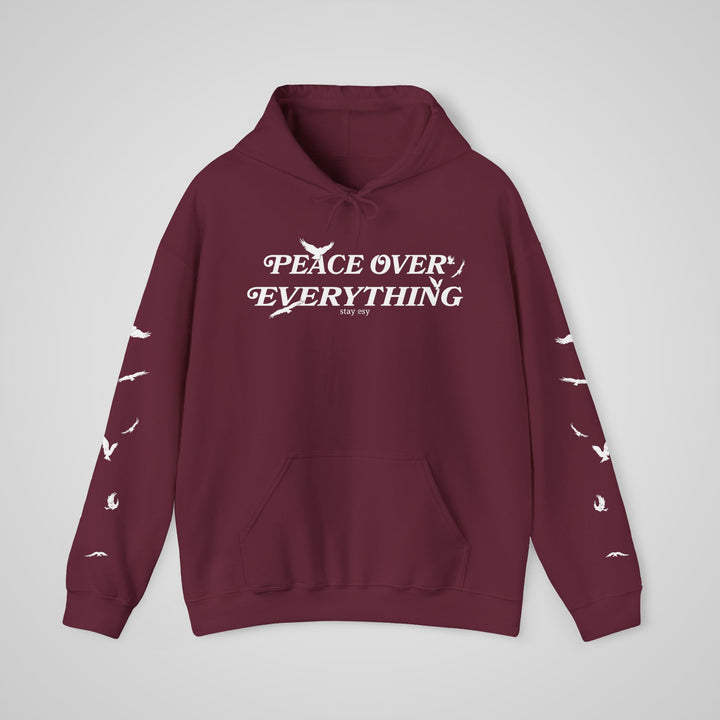 Peace Over Everything - Men's Hoodie