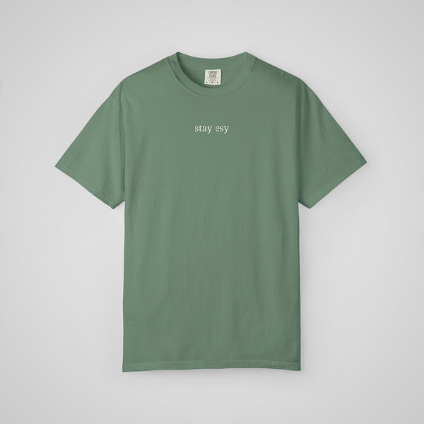 Stay Esy Heavyweight Unisex Logo Tee