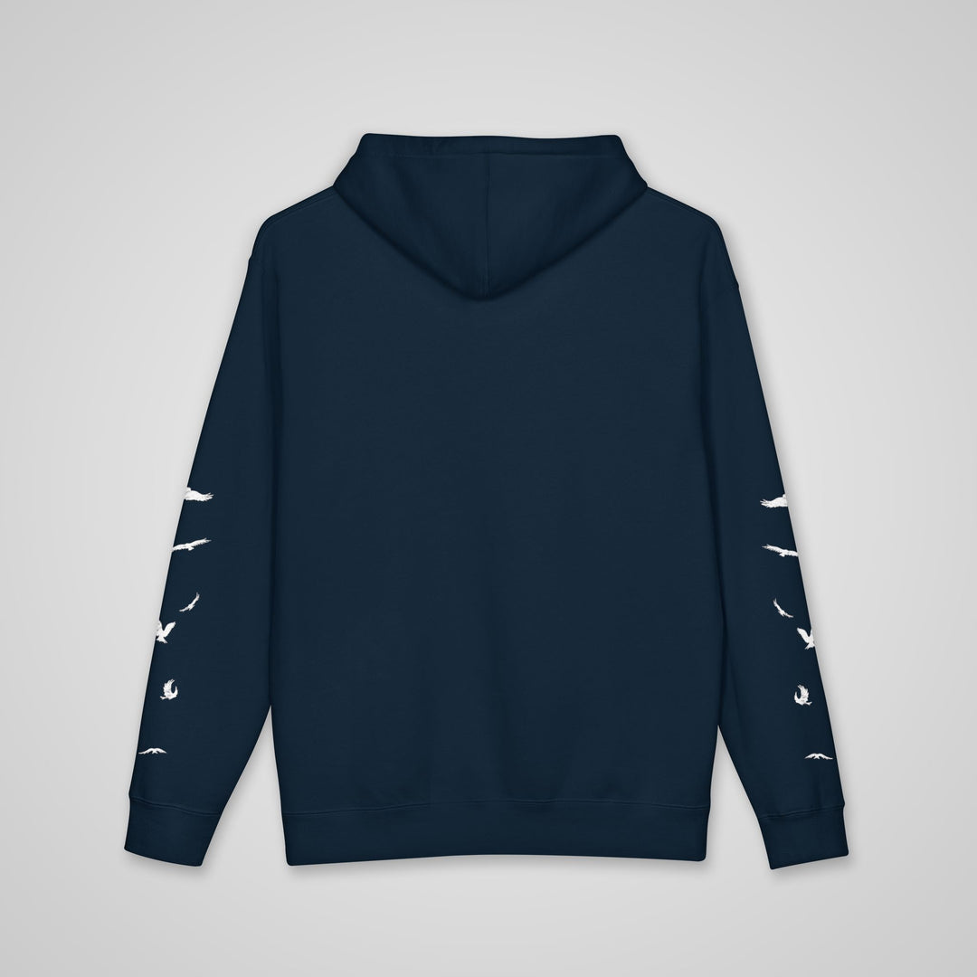 Peace Over Everything - Heavyweight Hoodie With Sleeve Design