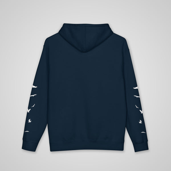 Peace Over Everything - Heavyweight Hoodie With Sleeve Design