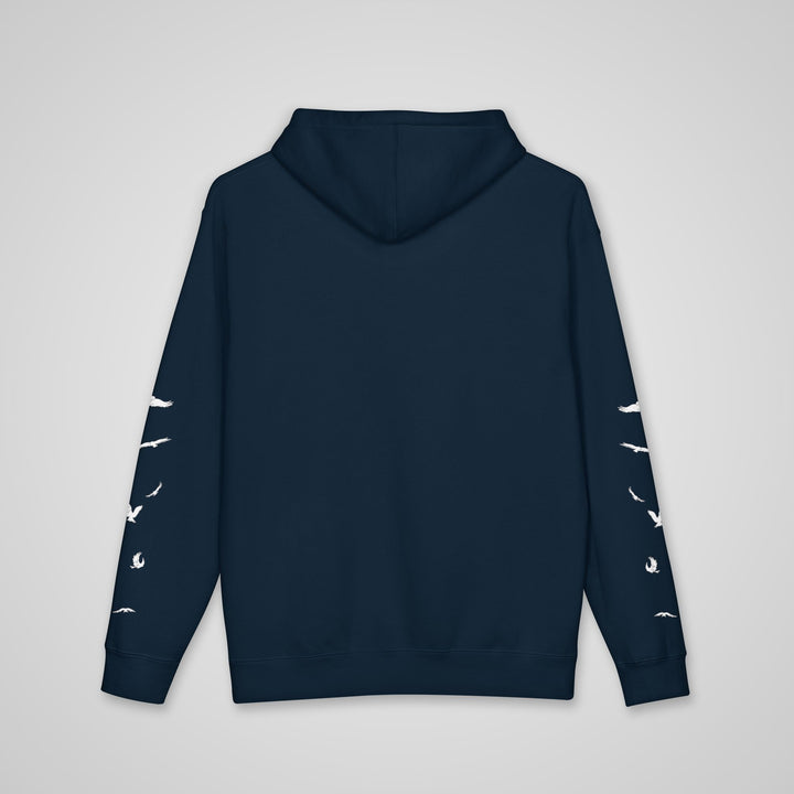 Peace Over Everything - Heavyweight Hoodie With Sleeve Design