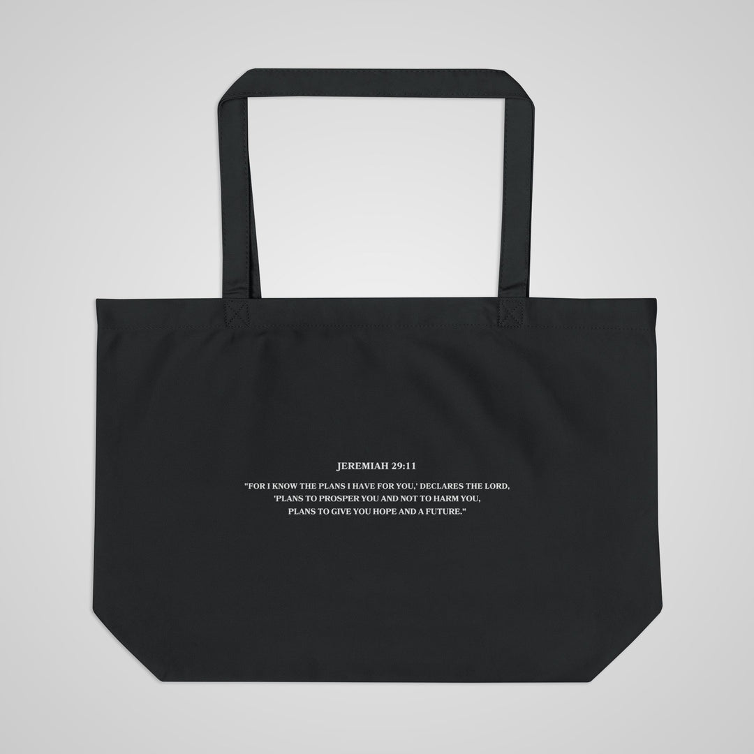 Large Eco Tote — "God&