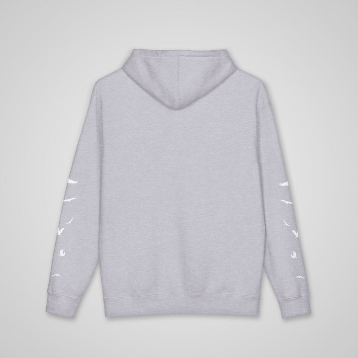 Peace Over Everything - Heavyweight Hoodie With Sleeve Design