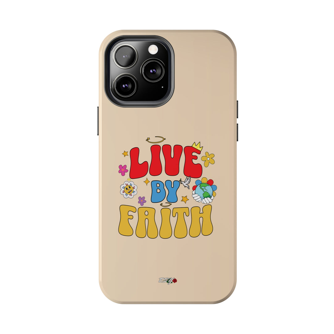 Live By Faith iPhone Case