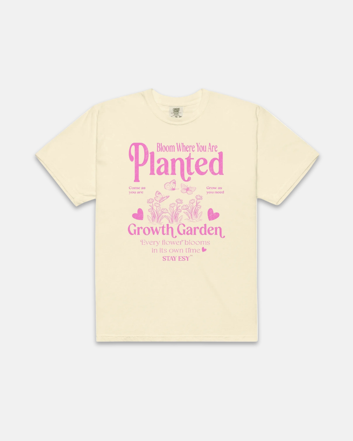Bloom Where You Are Planted - Heavyweight T-shirt