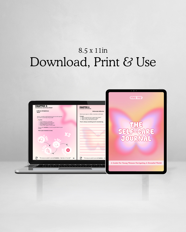 Digital Self-Care Journal for Young Women Navigating a Stressful World