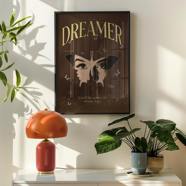 Dreamer Wall Art – Don’t Be Afraid to Dream Big