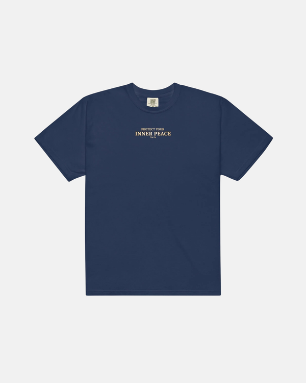 Golden "Protect Your Inner Peace" - Heavyweight T-shirt