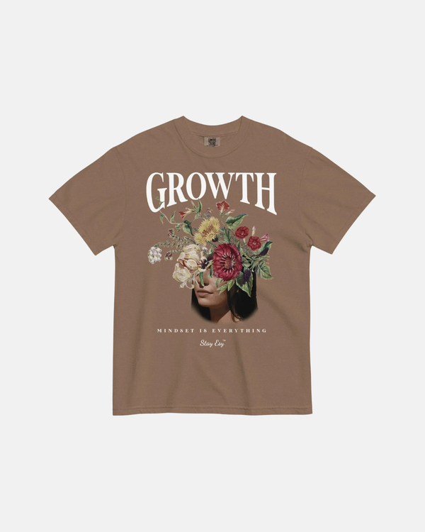 Growth Mindset Is Everything - Heavyweight T-shirt