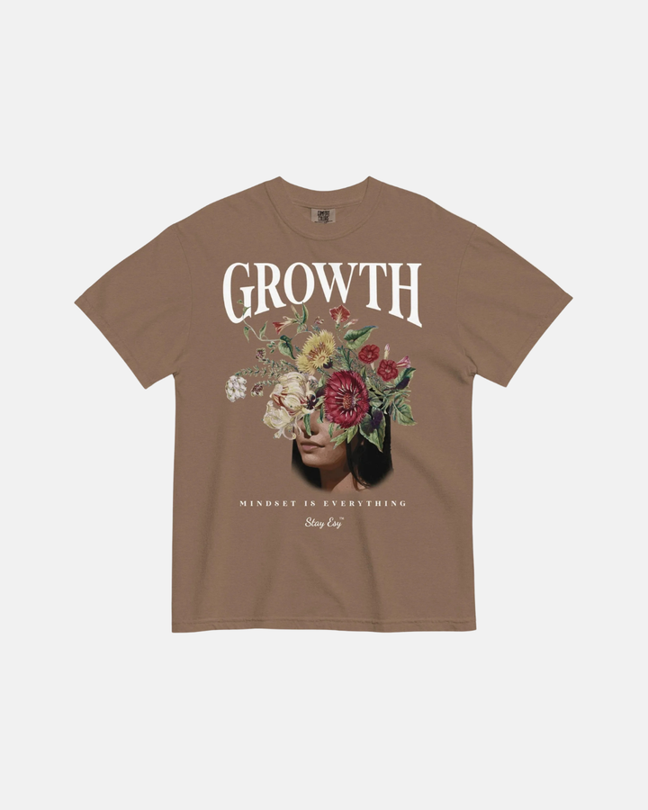 Growth Mindset Is Everything - Heavyweight T-shirt