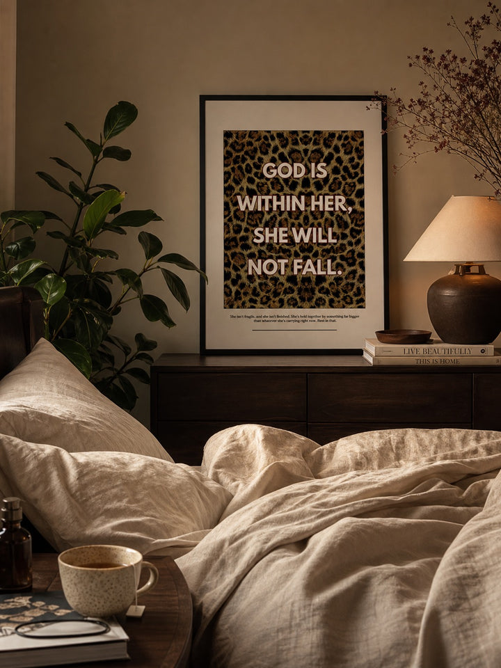 God is Within Her - Psalms 46:5 Wall Art