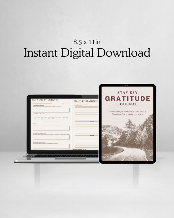 The Mental Reset Bundle: Gratitude Journal + Ebook