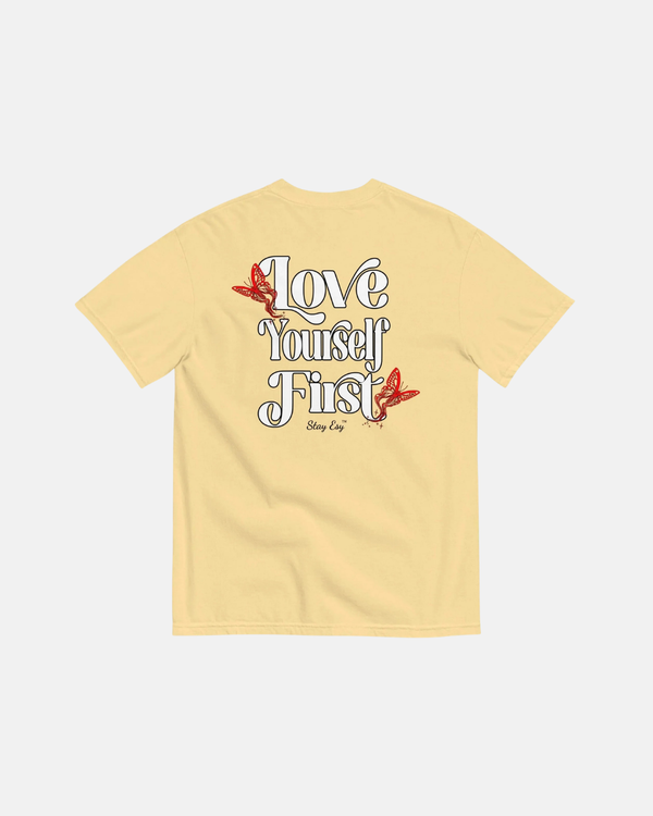 Love Yourself First - Heavyweight T-shirt