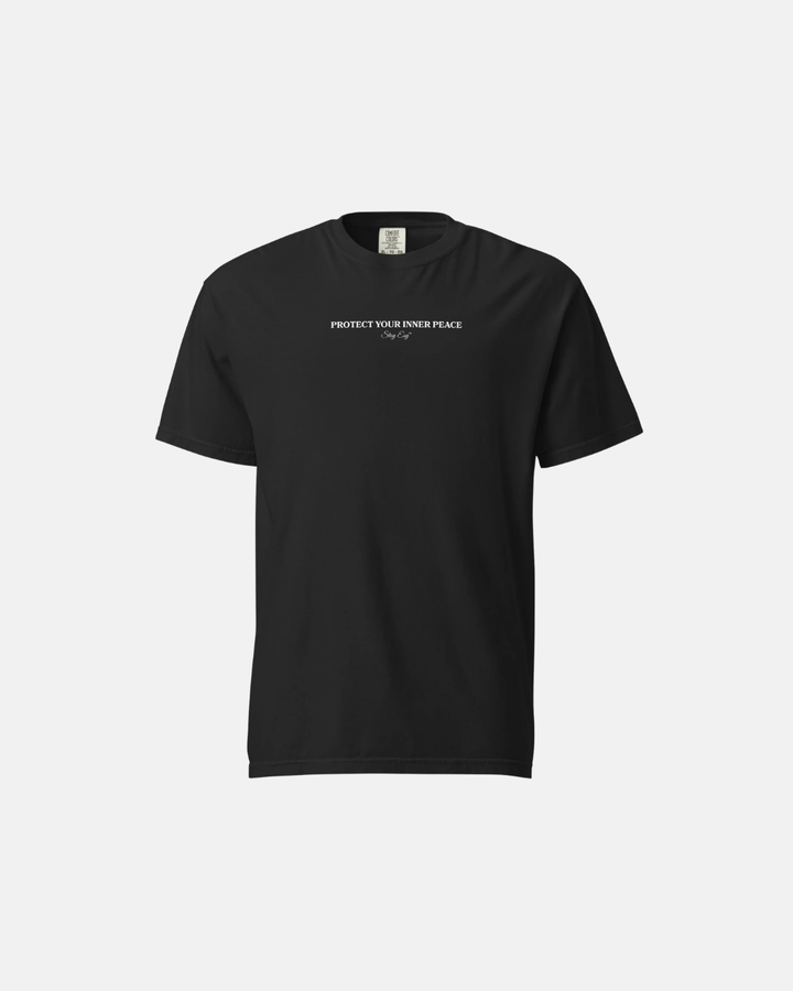 Protect Your Inner Peace | Minimal Unisex Heavyweight T-shirt