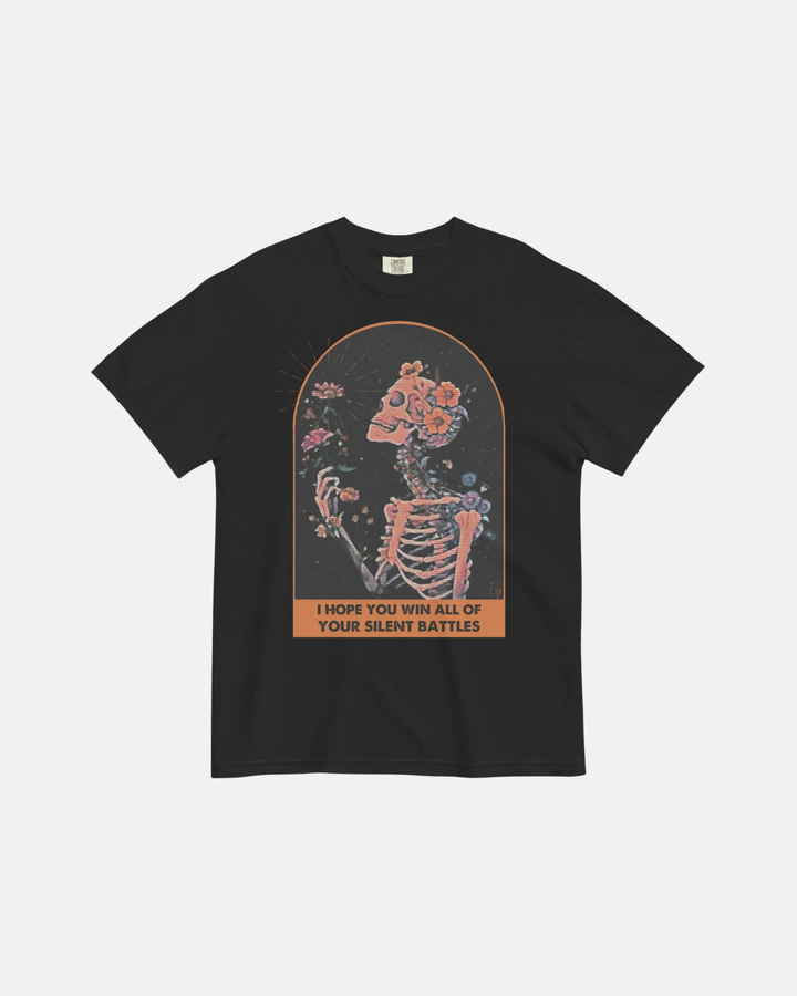 Silent Battles - Unisex Heavyweight T-shirt