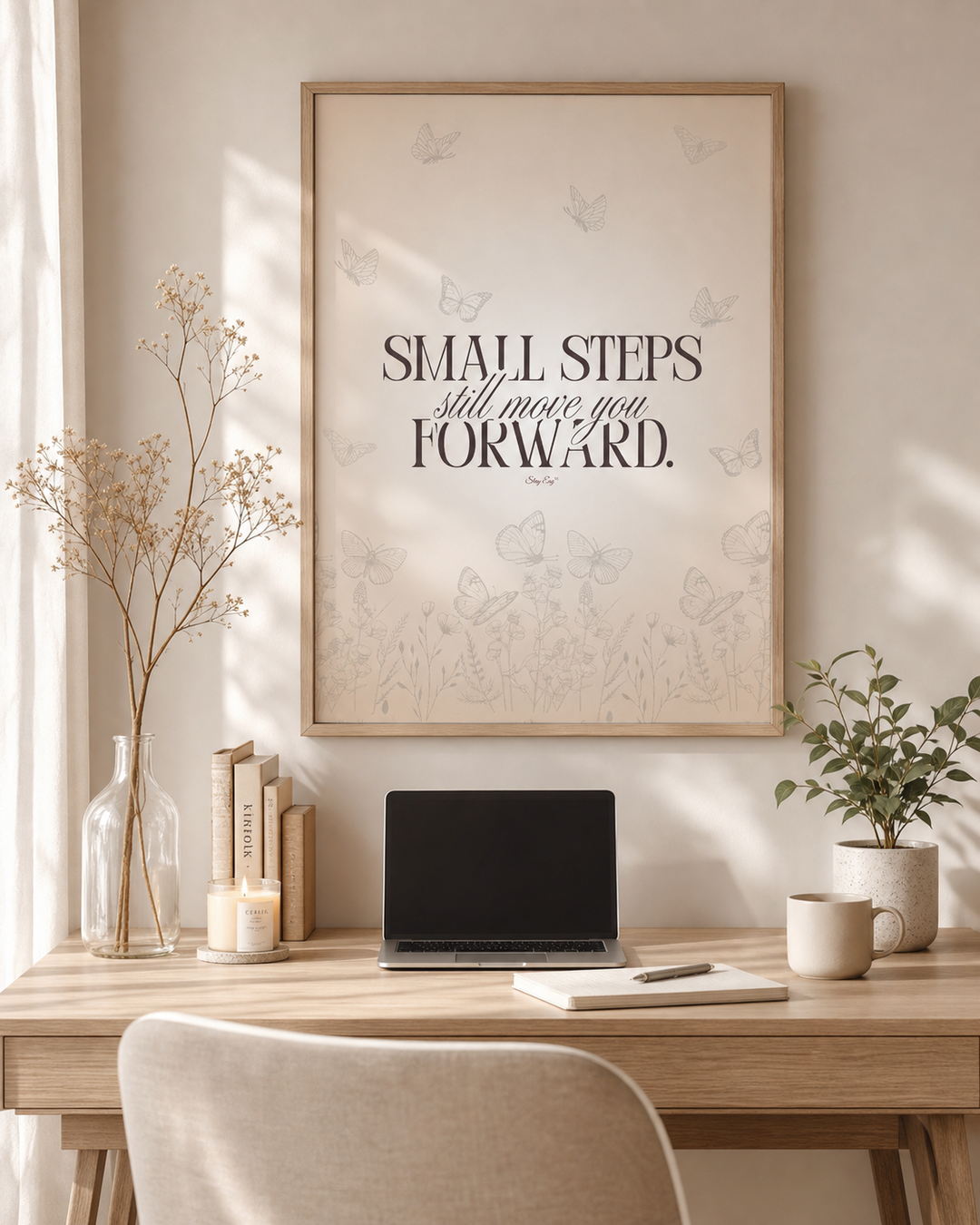 Small Steps Still Move You Forward - Wall Art Print