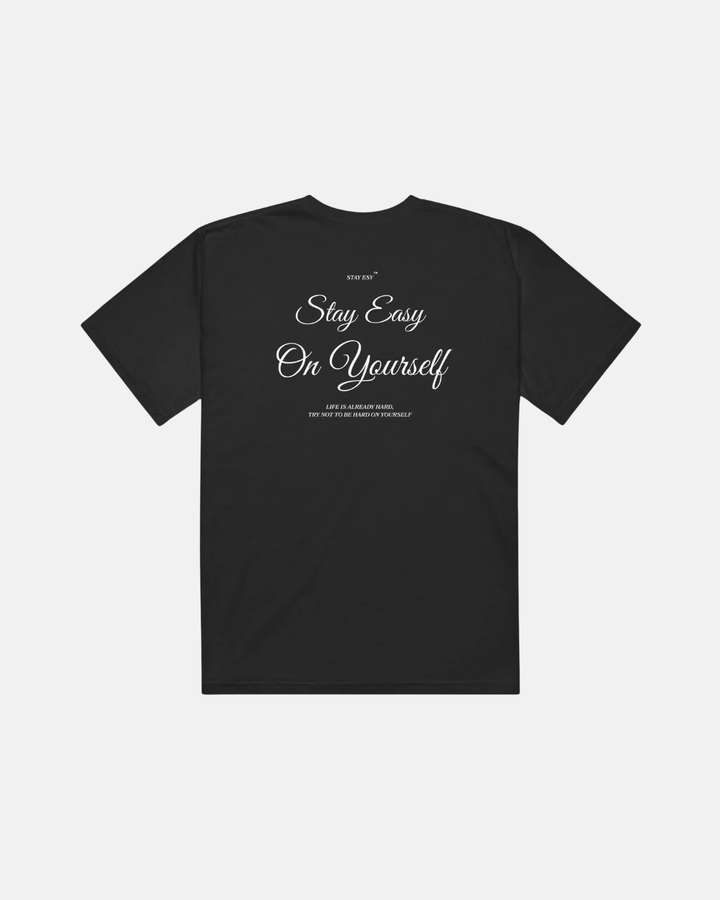 Stay Easy On Yourself | Unisex Heavyweight T-shirt