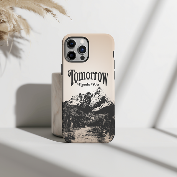 Tomorrow Needs You - Protective iPhone Case