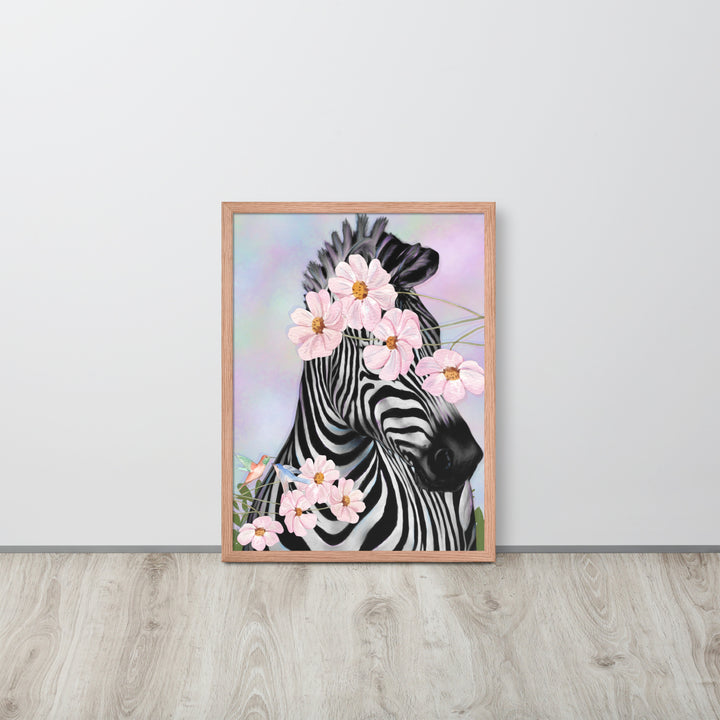 Zebra's Garden Wall Art