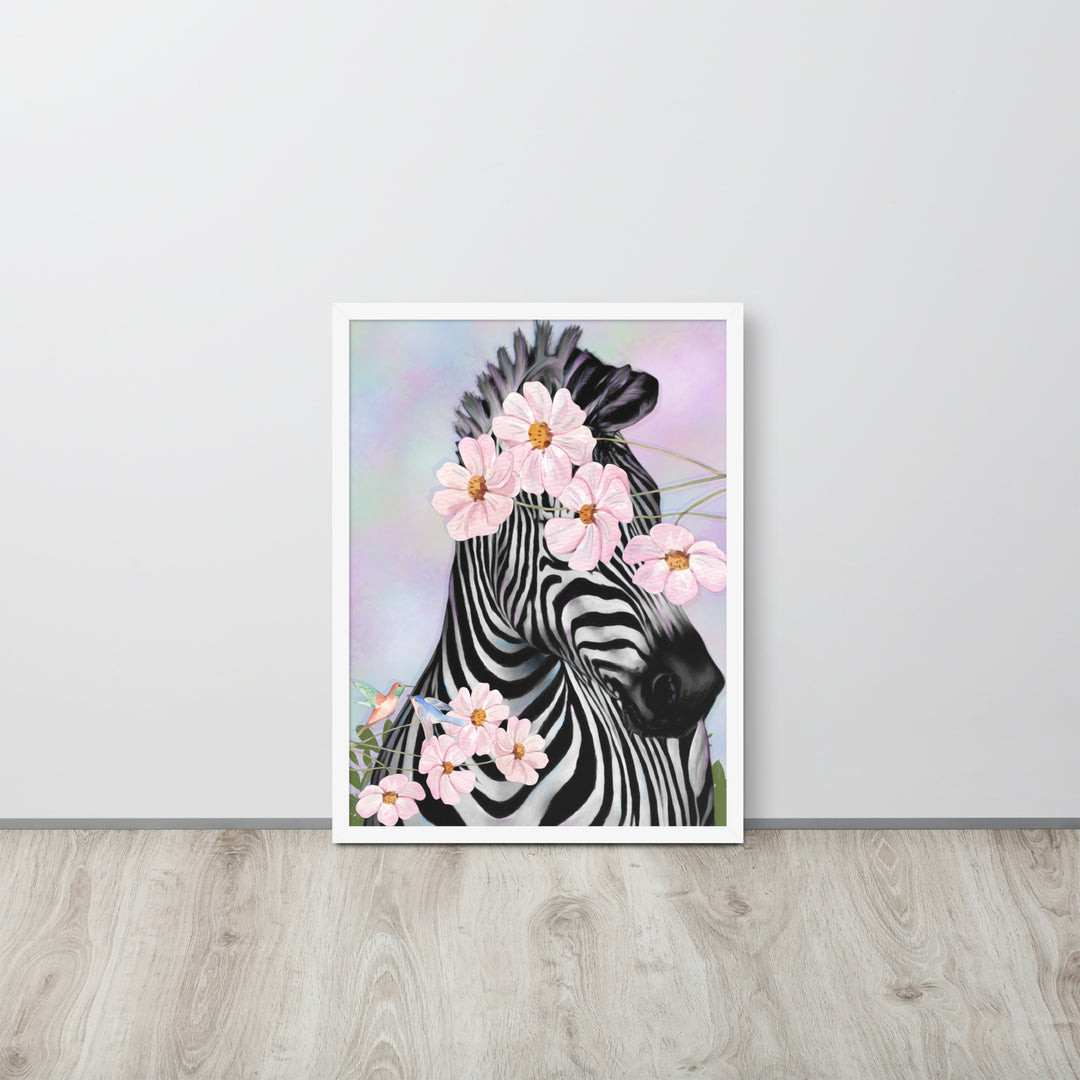 Zebra's Garden Wall Art