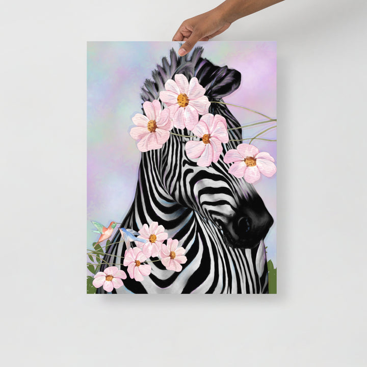 Zebra Poster 