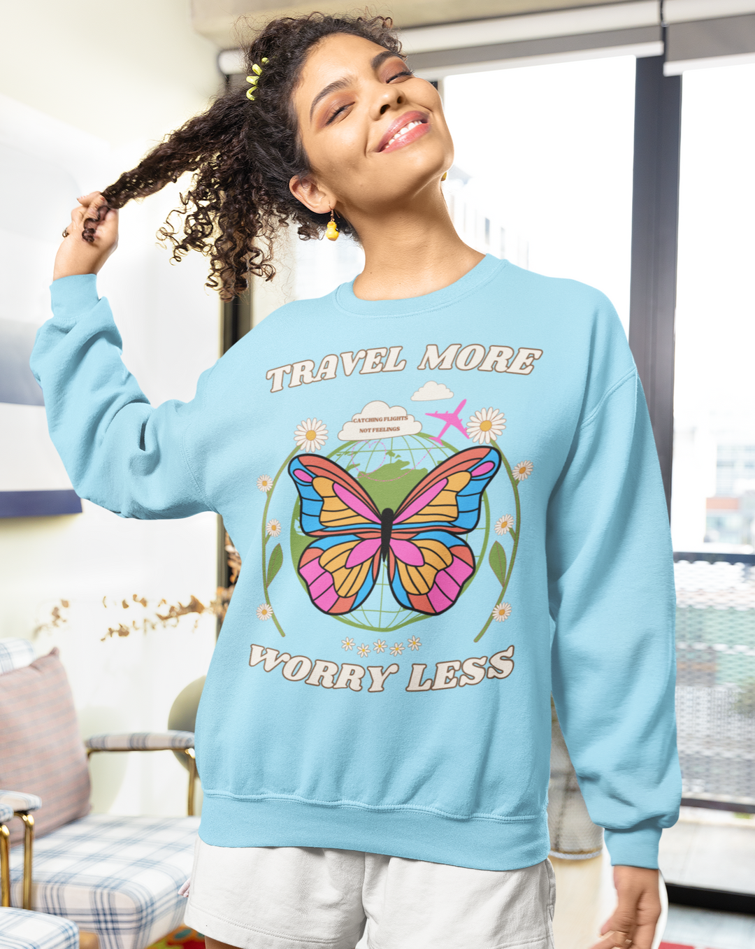 Travel Sweatshirt For Women