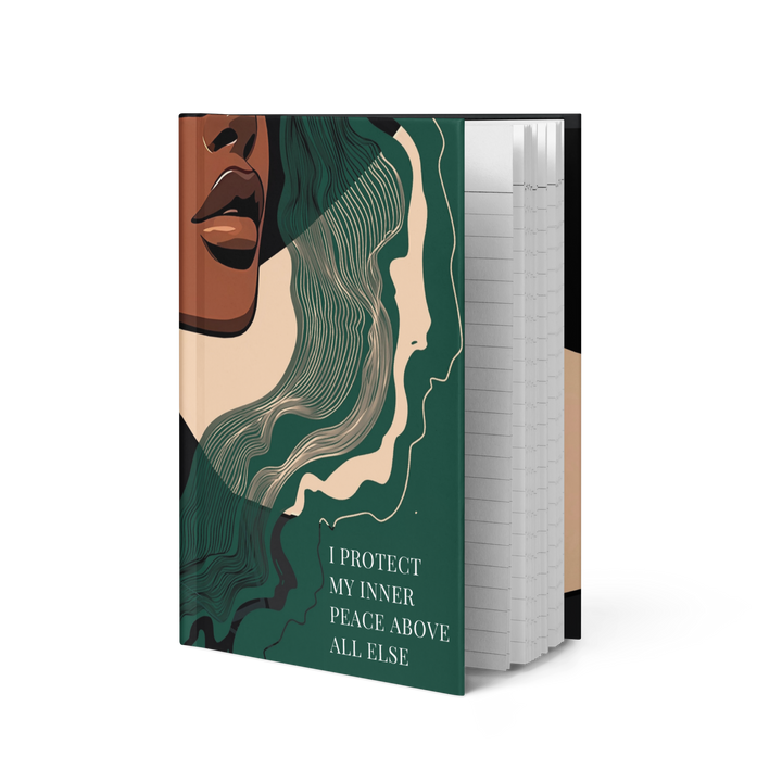 I Protect My Inner Peace - Hardcover Journal