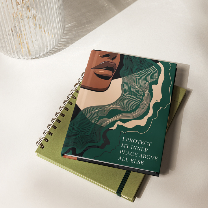 I Protect My Inner Peace - Hardcover Journal