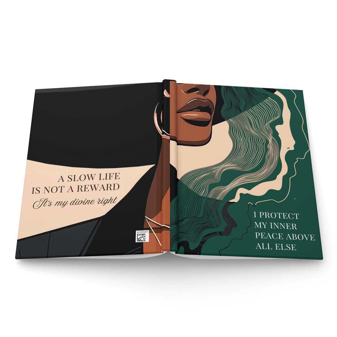 I Protect My Inner Peace - Hardcover Journal