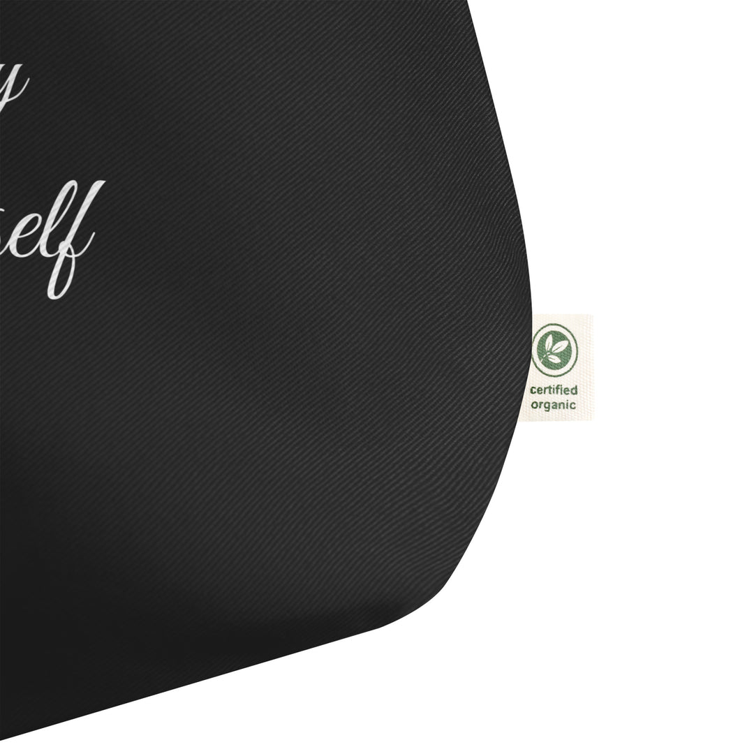 Stay Easy On Yourself - Large Organic Tote Bag