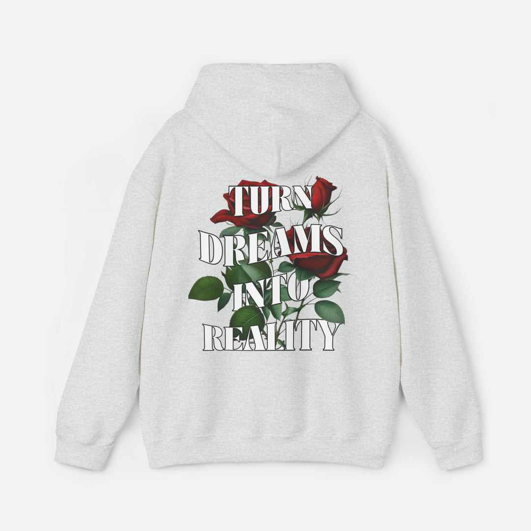 Turn Dreams Into Reality Hoodie for Mental Health Awareness - Back View