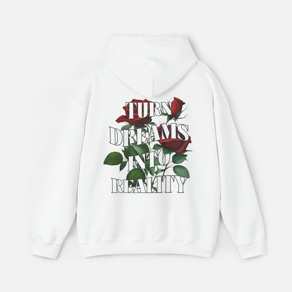 Turn Dreams Into Reality Hoodie for Mental Health Awareness - Back View