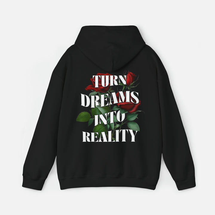 Turn Dreams Into Reality Hoodie for Mental Health Awareness - Back View