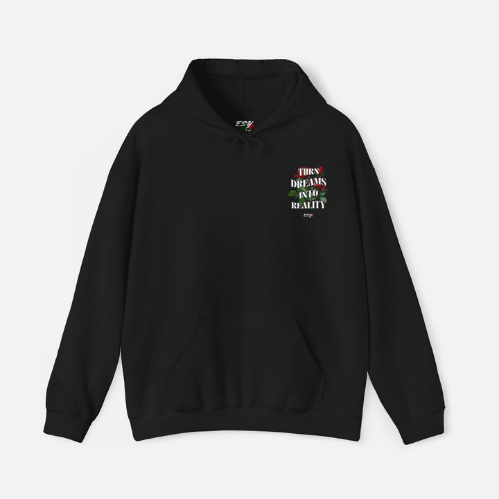 Turn Dreams Into Reality Hoodie for Mental Health Awareness - Front View