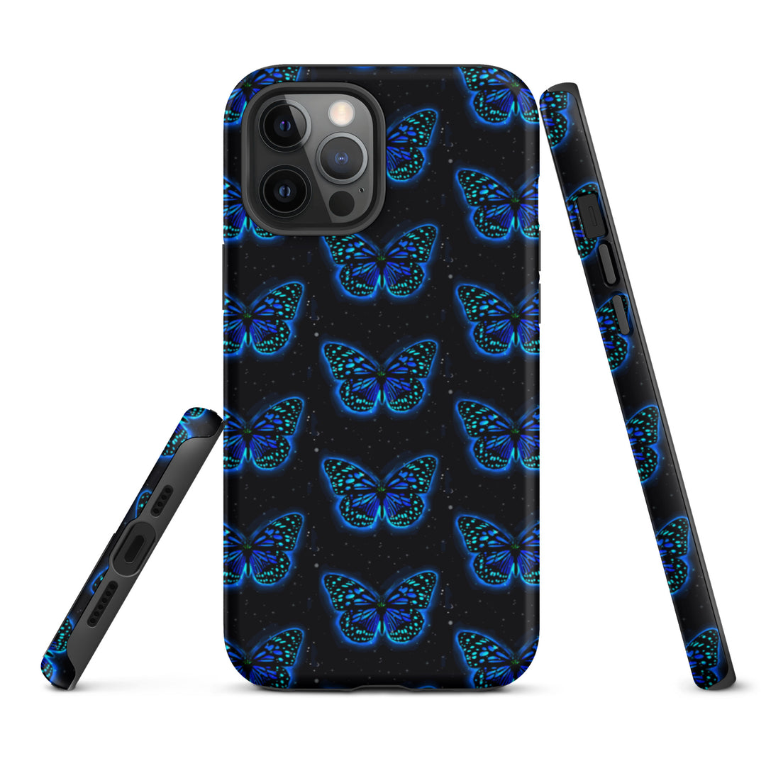 The Feeling Butterflies iPhone Case for iPhone 12 Pro Max features a sleek glossy finish with a beautiful butterfly design. This butterfly iPhone case offers stylish protection while keeping your device lightweight and easy to hold.

