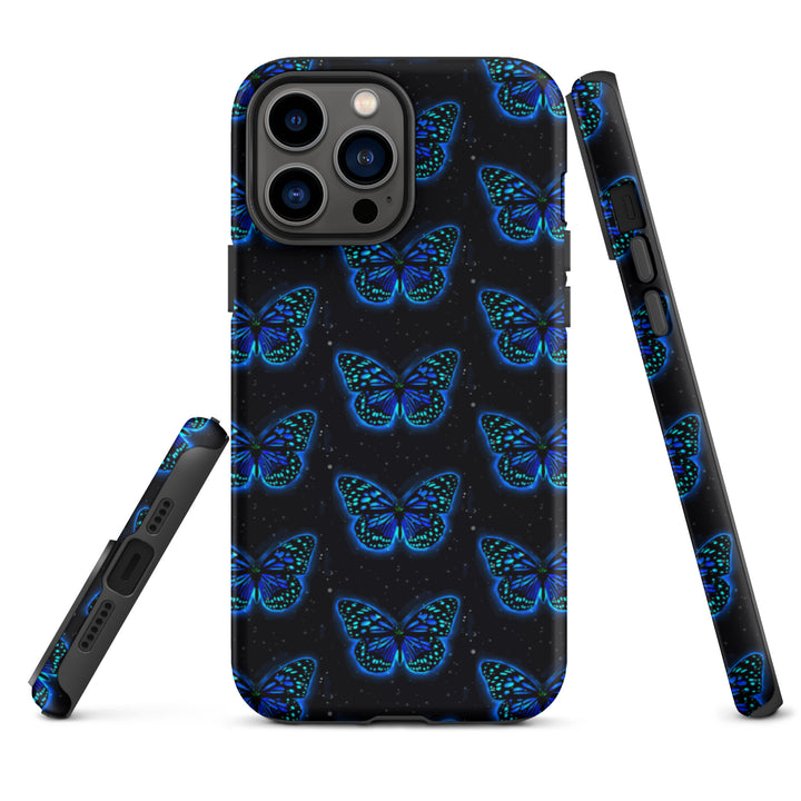 Experience elegance with the Feeling Butterflies iPhone 13 Pro Max Case. The butterfly phone case boasts a high-quality glossy finish, a stylish butterfly design, and a secure fit to keep your device safe in style.