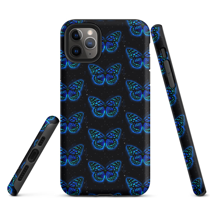 The iPhone 11 Pro Max butterfly case brings together a chic butterfly design and a smooth, glossy feel. Lightweight yet protective, this butterfly iPhone case is the perfect blend of beauty and functionality.
