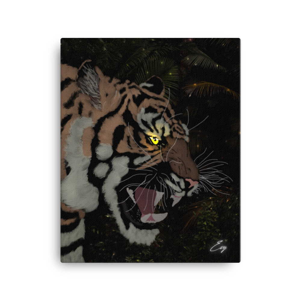  Large 24x36 Jungle Fever mental health artwork, a striking statement piece for therapy offices and home decor, symbolizing transformation and resilience.
